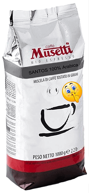 Musetti Santos 1kg Bohnen